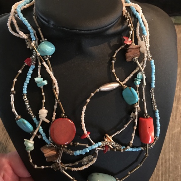 Turqoise Western Necklace - Picture 3 of 6